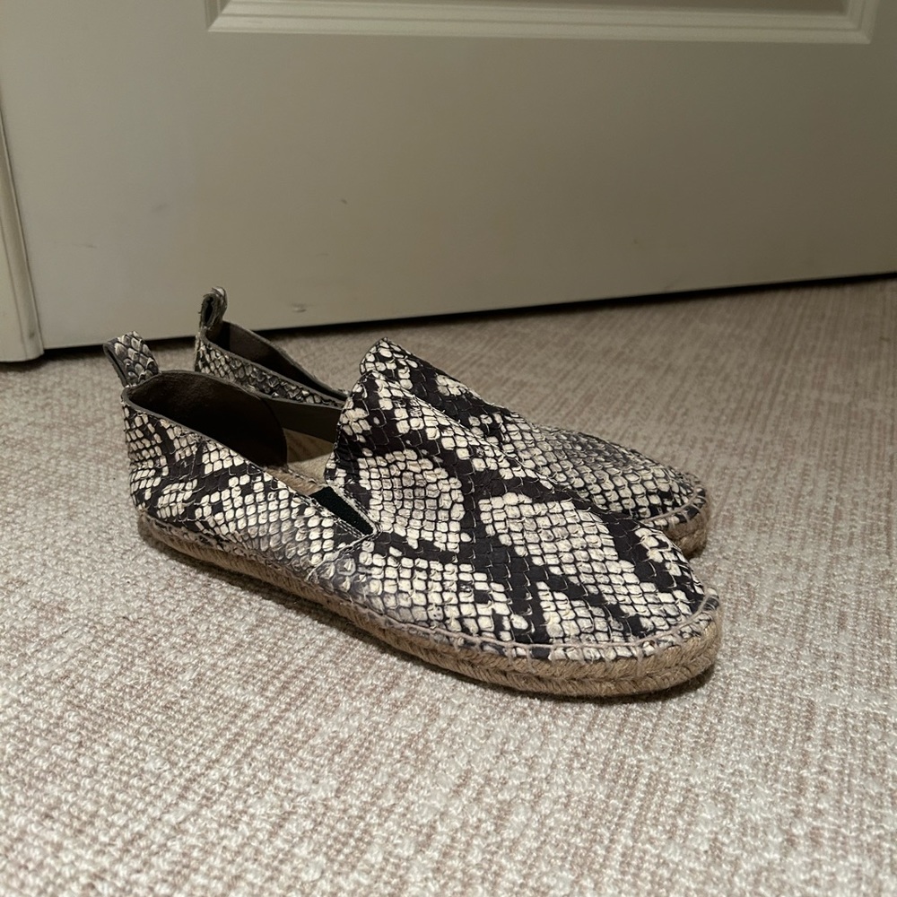Vince Snakeskin Espadrilles
